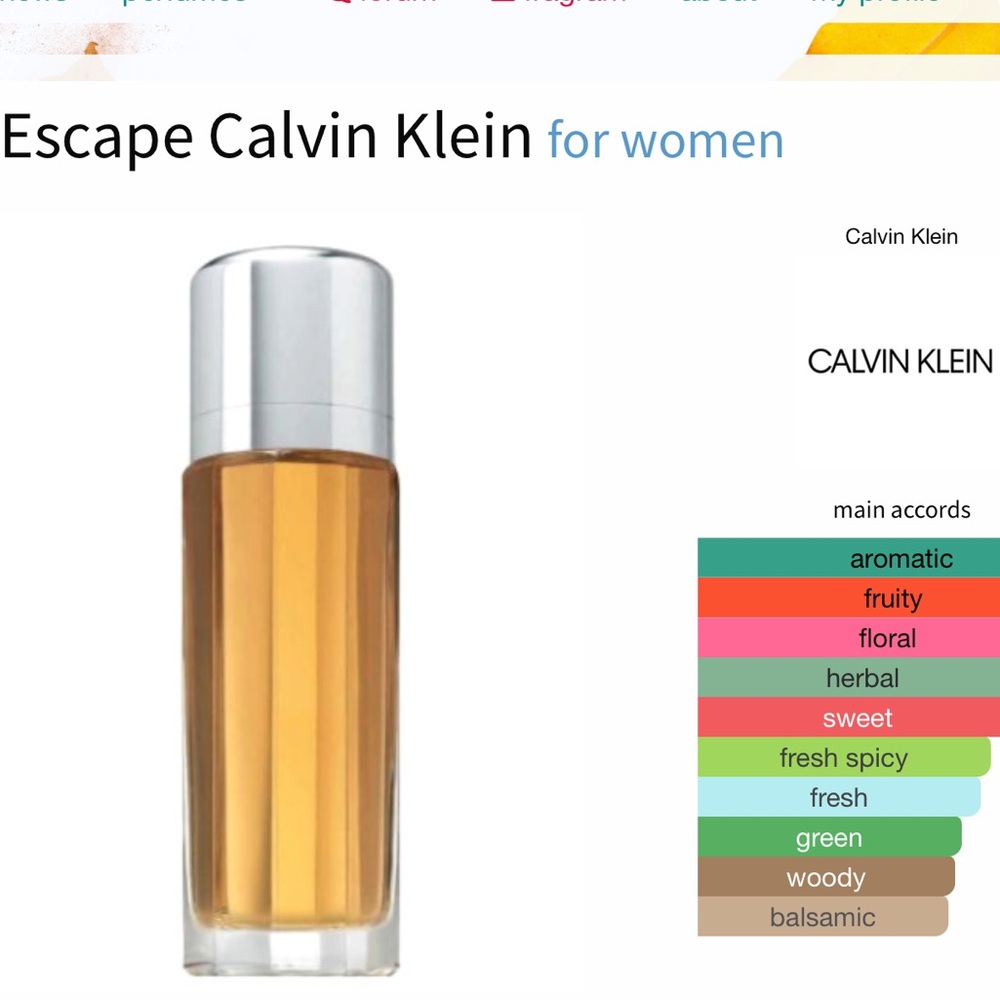 Calvin Klein Escape For Her!!!